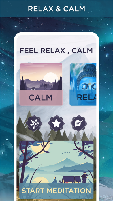 Screenshot #2 pour Deep Relax - Meditate, Calm