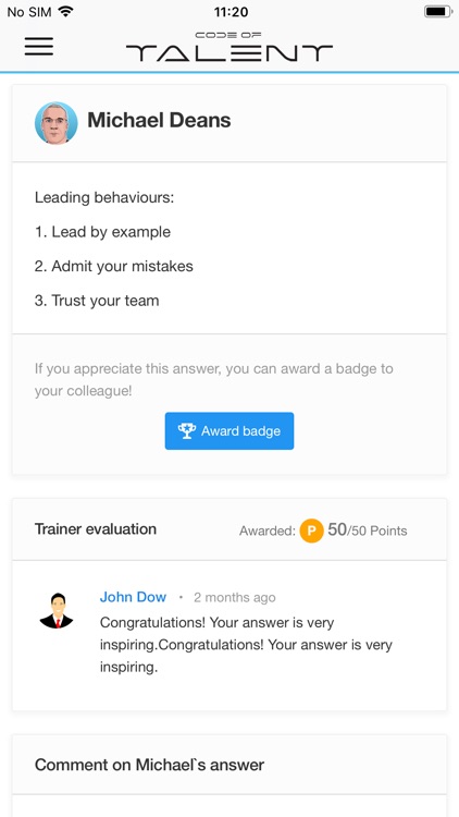CodeOfTalent screenshot-6