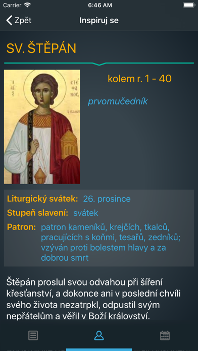 App screenshot