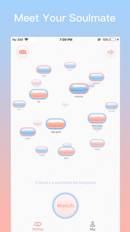 PitPat - Make Friends by Voice