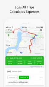 Mileage Tracker by Psngr screenshot