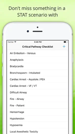 Capture d'écran de Pedi Safe Pediatric Anesthesia sur iPhone 5