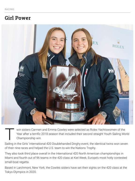 SAIL Mag iPad screenshot 9 - Lifestyle app