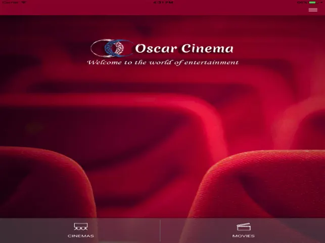 Screenshot 1 Oscar Cinema iphone