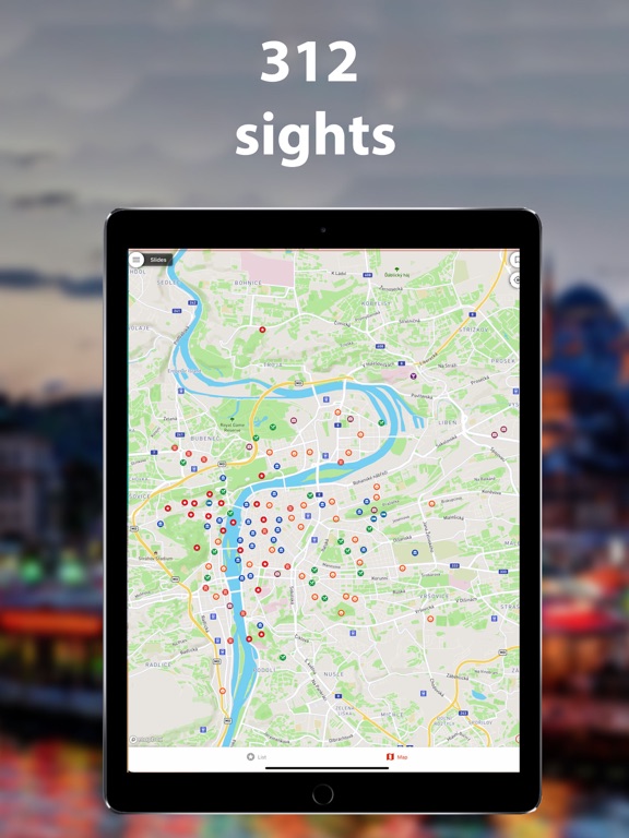 Praha travel map guide 2020 iPad screenshot 1 - Travel app