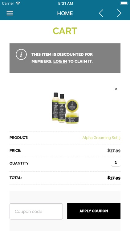 GNatural Alpha Club 4 Men screenshot-3