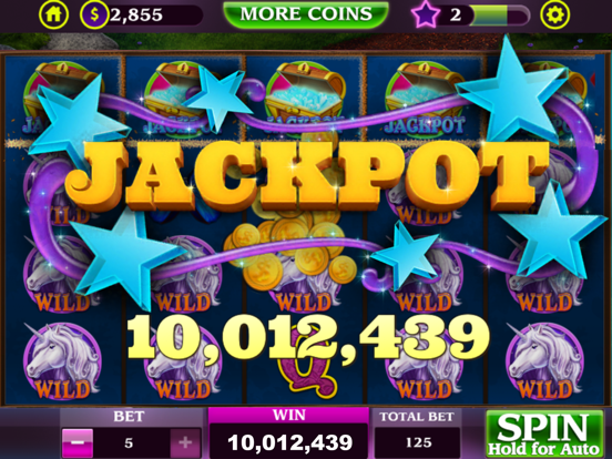 Unicorn Slots Casino 777 Game iPad app afbeelding 2