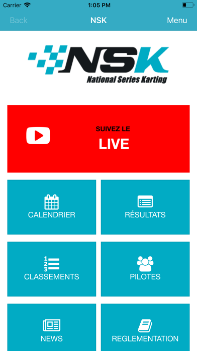 Screenshot #1 pour NSK National Series Karting