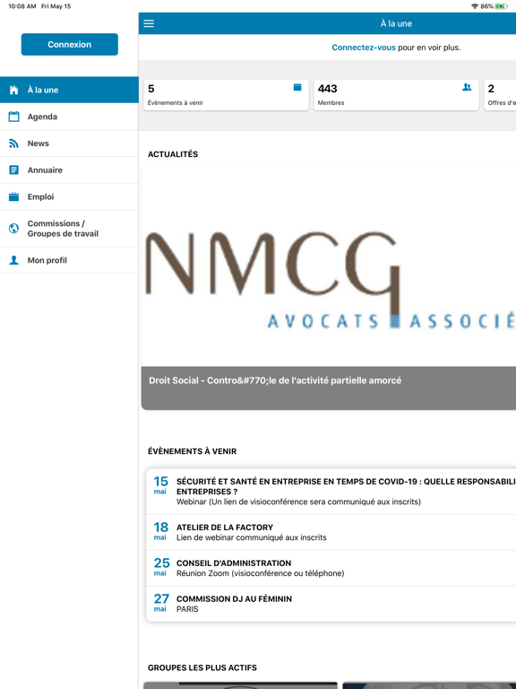 Screenshot #5 pour Cercle Montesquieu