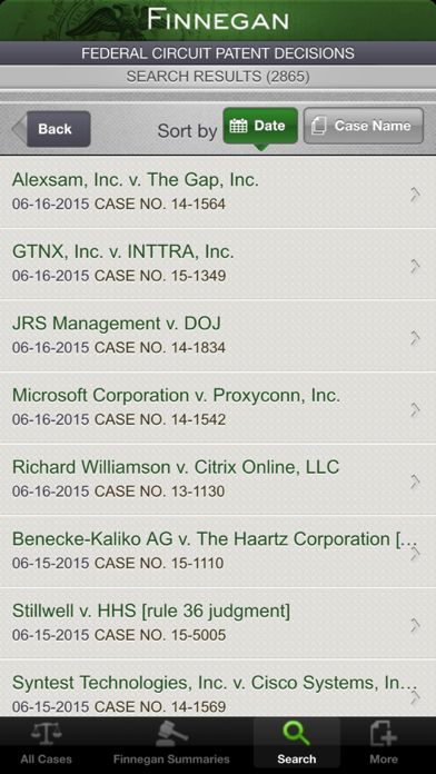 How to cancel & delete Patent App[eals] from iphone & ipad 3