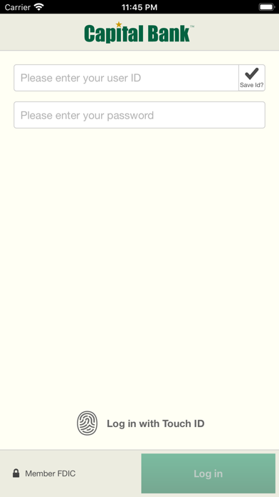 Cash Management Services Screenshot