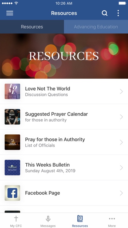 My Christian Fellowship