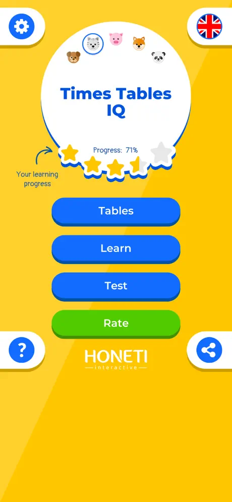 Multiplication Table IQ