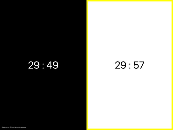 Game's Clock iPad screenshot