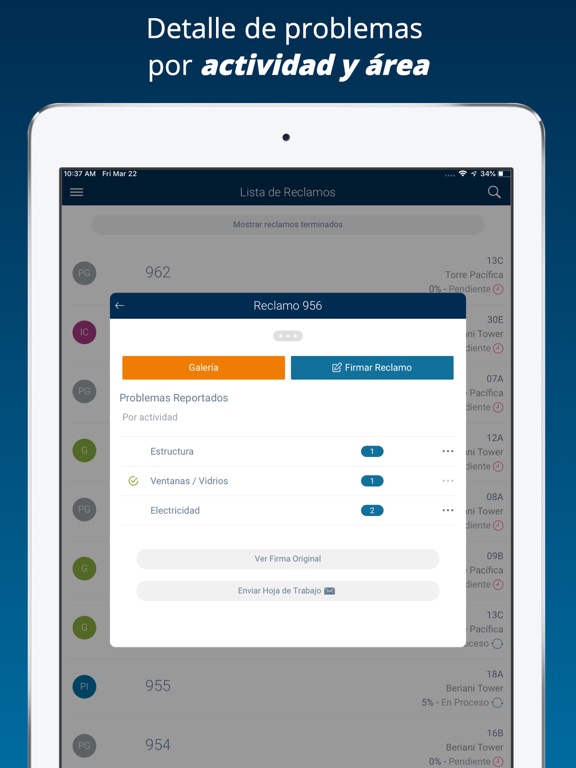 Seggac iPad screenshot 2 - Business app