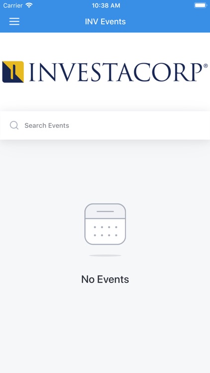 Investacorp Events App