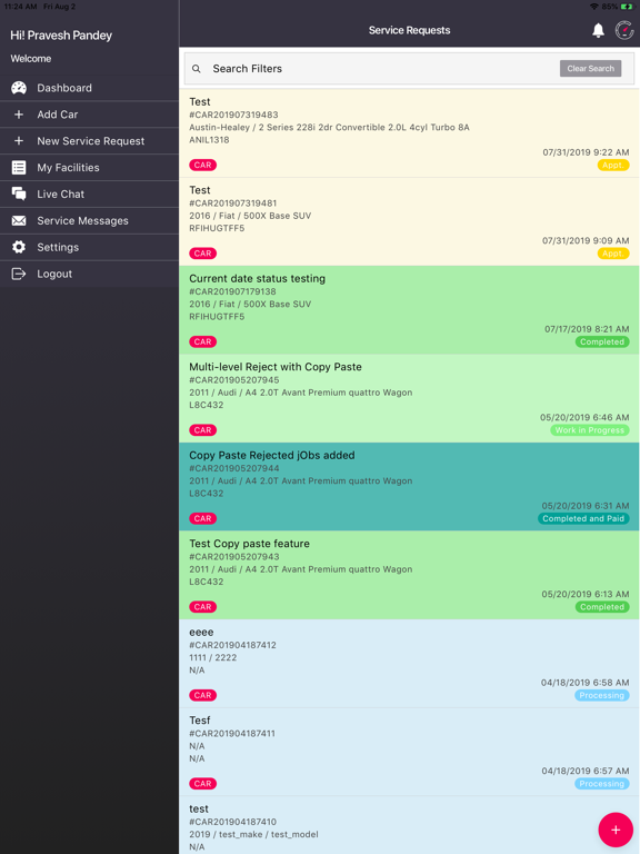 Digital Glovebox iPad screenshot 6 - Productivity app