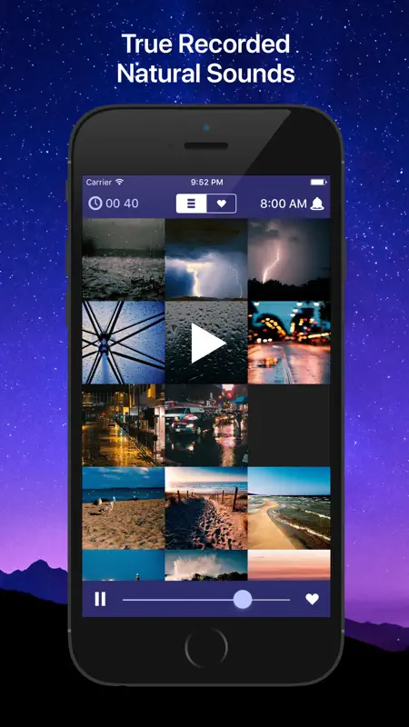 Sleep Sounds: relaxing sounds screenshot 1 of 3