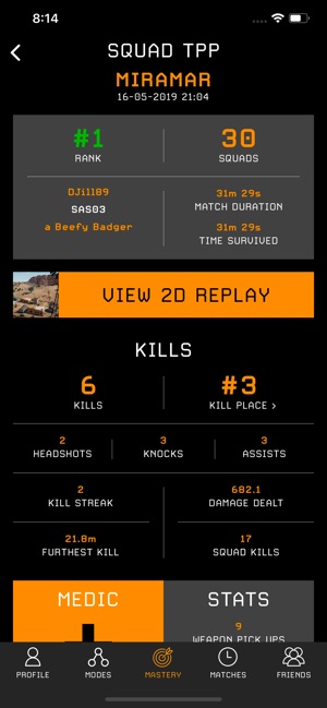 Stats Tracker for PUBG on the App Store