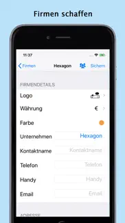 easy invoice pro - pdf export iphone bildschirmfoto 4