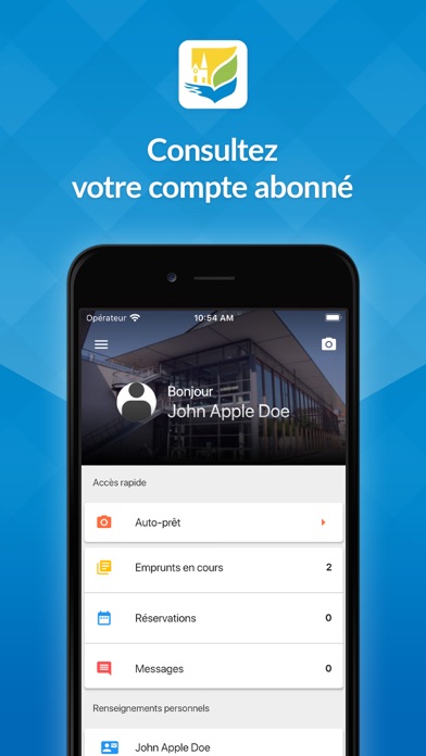 Screenshot #1 pour Bibliothèques de Châlons