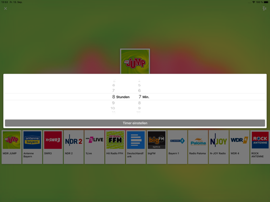 Radio FM Germany iPad screenshot 6 - Music app