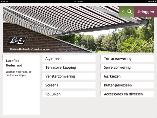 Screenshot #4 pour Luxaflex Outdoor