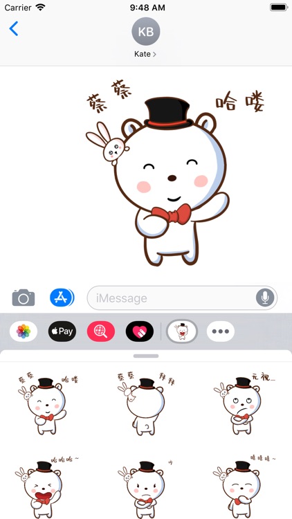 Cute Bear Stickers