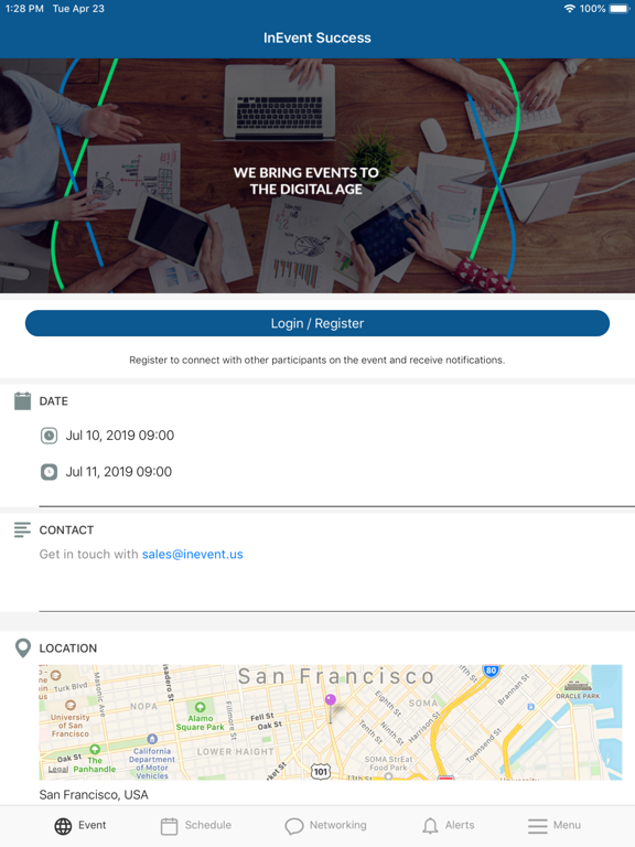 Screenshot #4 pour InEvent App