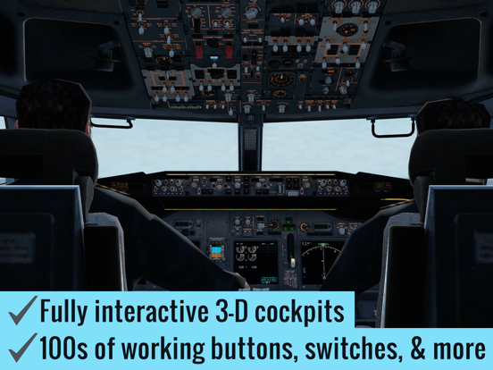 X-Plane Flight Simulator iPad app afbeelding 8