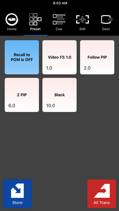 Screenshot #2 pour Senses Remote - Barco E2 & S3
