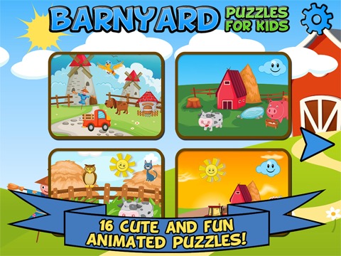 Barnyard Puzzles For Kidsのおすすめ画像1