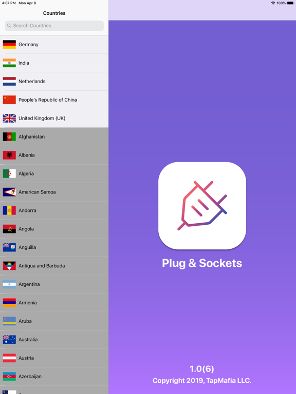 Screenshot #4 pour Plug & Sockets