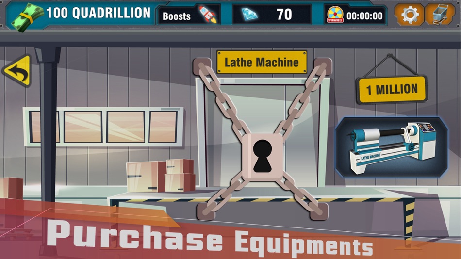 #4. Factory Tycoon : Idle Clicker (iOS) 由: Sagar Daingade