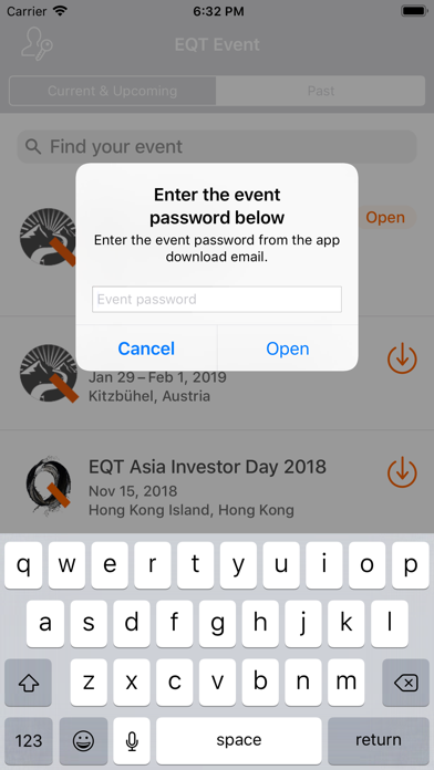 EQT Event screenshot 2