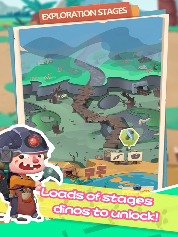 My Dino Park iPad screenshot 1 - Games app