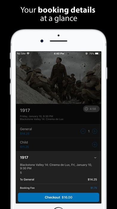 Showcase Cinemas - U.S. Screenshot