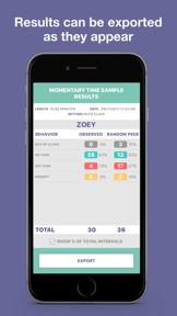 Behavior Observation Made Easy screenshot