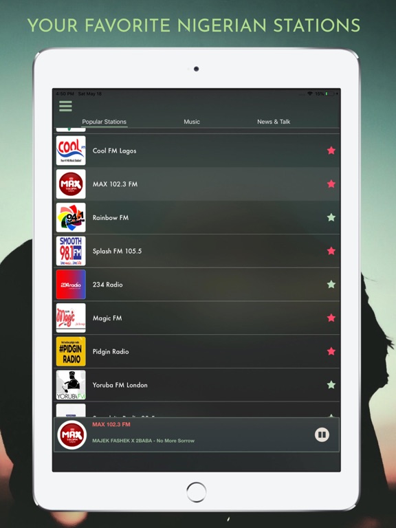 Screenshot #4 pour Radio Nigeria Live Stations FM