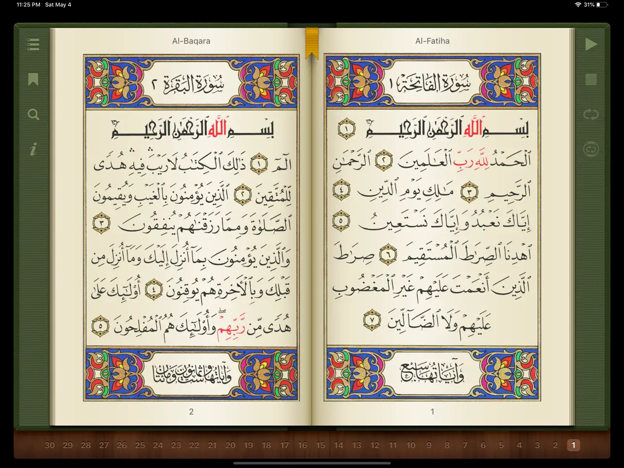 #1. Quran Reader HD (iOS) di: Batoul Apps