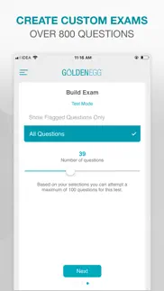 golden egg cfa® exam level 1 iphone screenshot 2