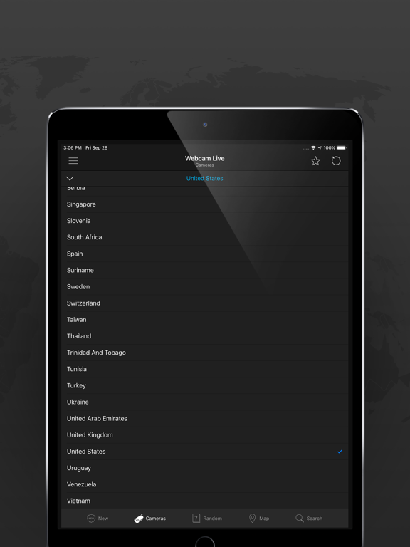 Web Cam Online IP iPad screenshot