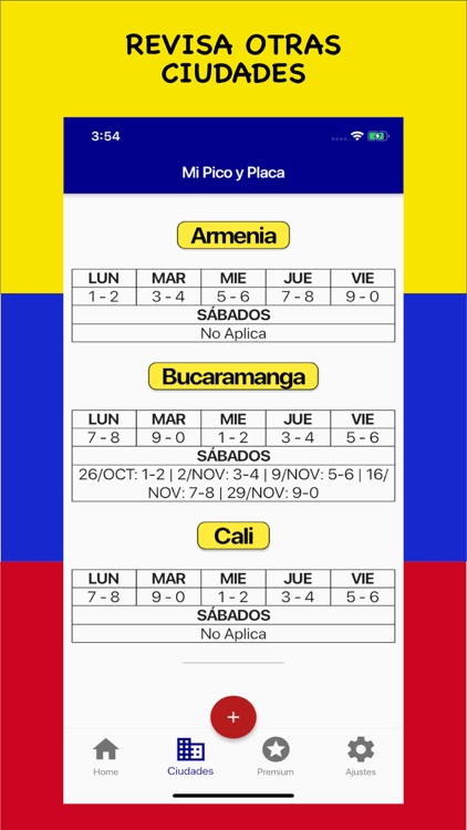 Mi Pico y Placa Colombia