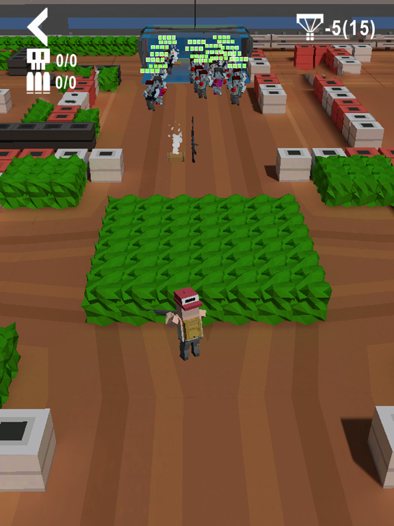 zombie hunters.io iPad screenshot