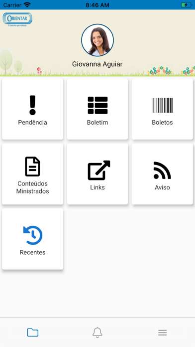 Orientar Centro Educacional Screenshot