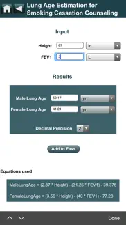 ebmcalc pulmonary iphone resimleri 3