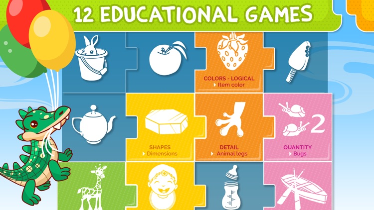 Matching games: kids, toddlers