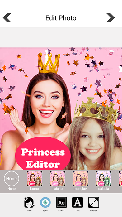 Screenshot #2 pour Princess Photo Editor