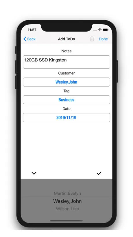Customer Management - Contacts
