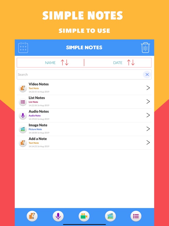 Screenshot #4 pour Simple Notes - Noted Memo